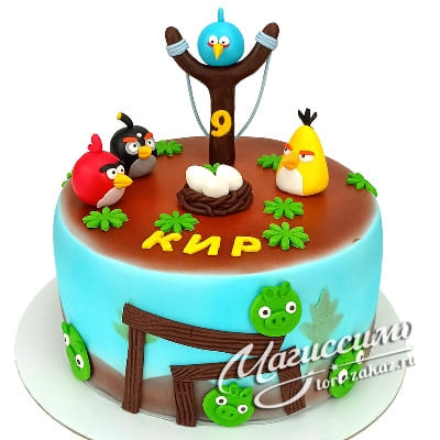 Торт Angry Birds (544)