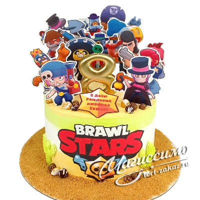 Торт Brawl Stars (529)