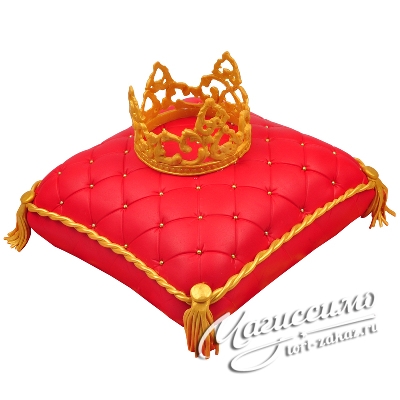 Торт Корона на подушке