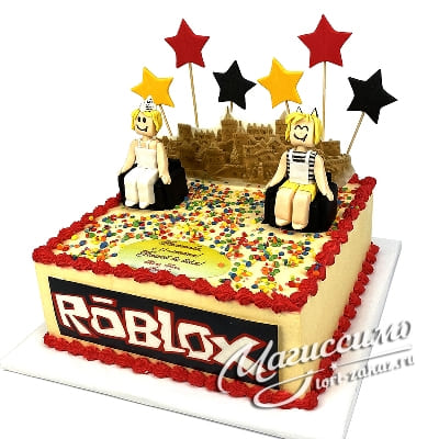 Торт по игре Roblox (488)