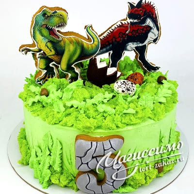 Торт с Динозаврами-1