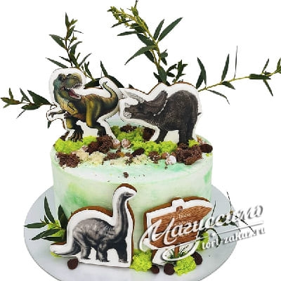 Торт с динозаврами (455)