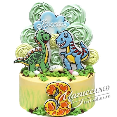 Торт с динозаврами (549)