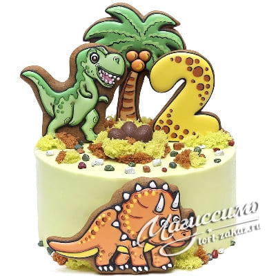 Торт с динозаврами (552)