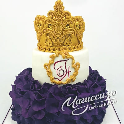 Торт с короной-2