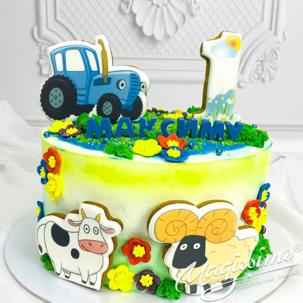 Торт С трактором