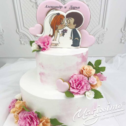 Торт Свадебный с пряниками фото