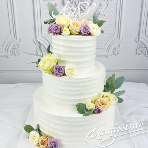 Торт свадебный любовь фото
