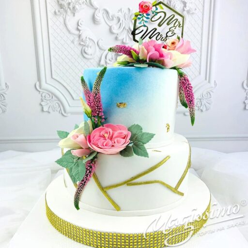 Торт Свадебный торжественный фото