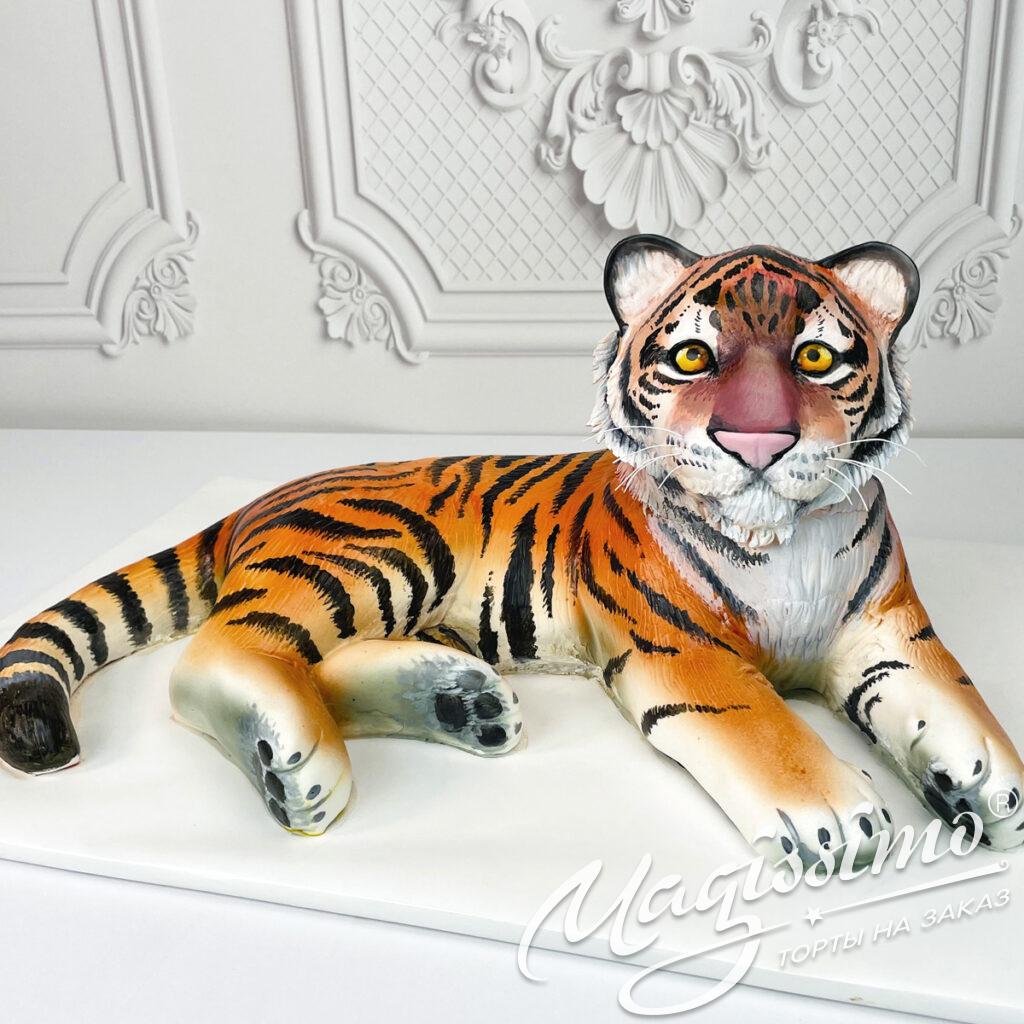 Торт тигр фото